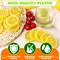 12Pcs Fake Lemon Slices Artificial - Fruit Party Decorations Fake Lemon Fruit Decorations for Party Lemon Kitchen Decoration - Simulation Yellow Lemon Home - 2 Inch Plastic Fruit Decor Kitchen